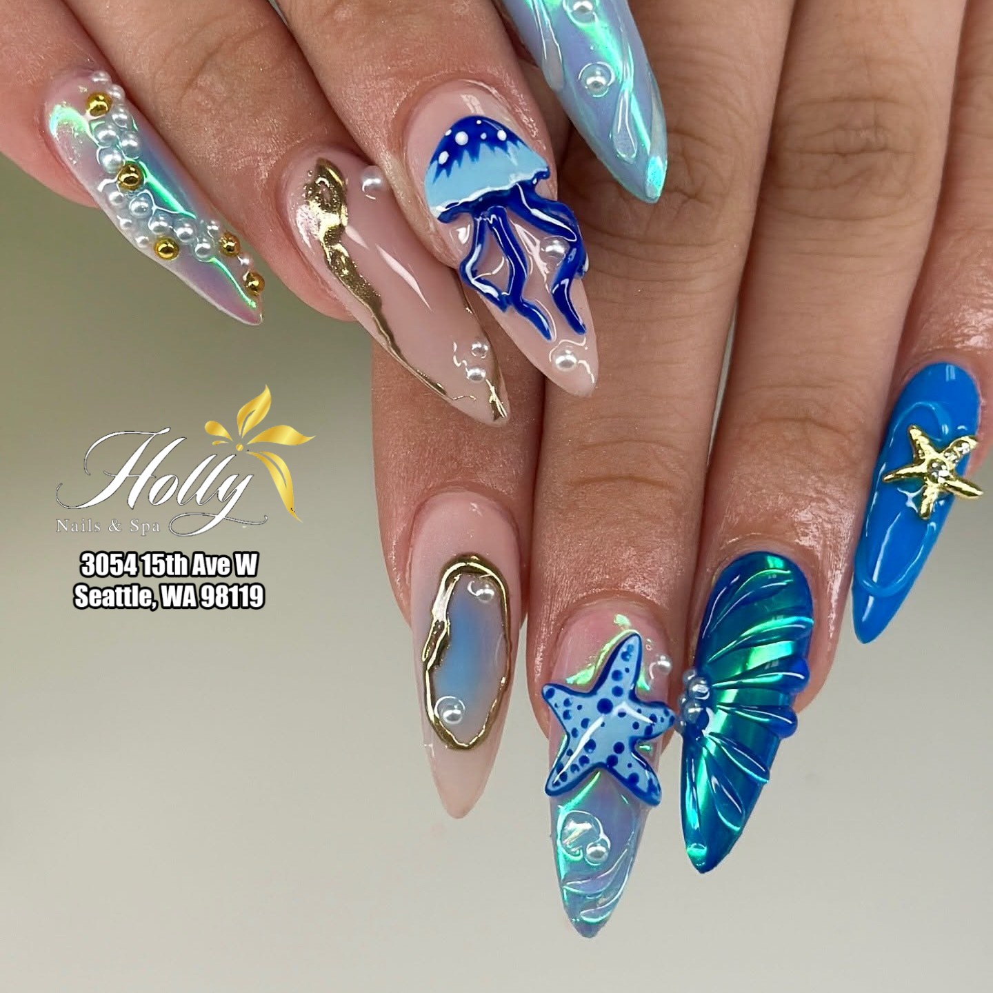 Holly Nails & Spa Seattle, WA 98119